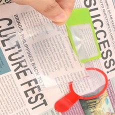 이유짱 슬림 돋보기 루페확대경, 돋보기형