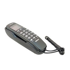 G-PLUS 家用電話 大按鍵清晰音質 長輩適用 簡約設計, LJ-1704W黑色