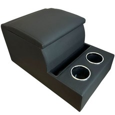 화물차 운전석 콘솔박스 중앙 쿠션 센터 암레스트 트럭, C. 검정