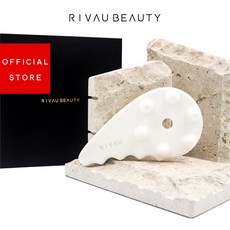 RIVAU BEAUTY 頭皮活絡陶瓷刮痧板 附贈絨布袋, 1個