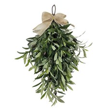 용수철 여름 올리브 눈물 방울 시뮬레이션 꽃 화환 홈 벽 장식 암호화 녹색 창 휴일, 01 CN, 01 1pc