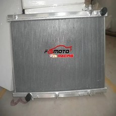 인피니티 G35 쿠페 세단 2003-2007 07용 알루미늄 라디에이터 + 팬 냉각