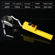 최신 고전력 220V 용융 주석로 휴대용 BGA 용해로 가정용 와이어 도금 수리 300W-500w, 06 400W B