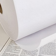 컷 어웨이 자수용 심지 화이트 33cm, 1개