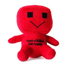 로블록스 포세이큰 캐릭터 봉제인형 후드 게임굿즈, 1개, W. 빅 레드맨, 25cm