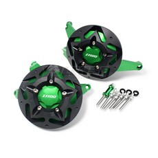 OD 가와사키 호환 Z1100SX 버시스1100 튜닝 엔진 사이드 커버 2025-2026, N81BB002(그린Z1100)