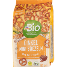 디엠바이오 dmBio 무염 딩켈 미니 프레즐 스낵, 125g, 1개