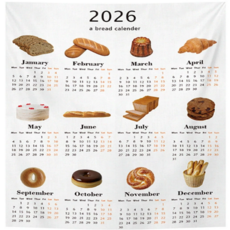 라플렌느 벽걸이형 달력 태피스트리, 디저트16