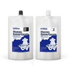 코르메사 오징어먹물 염색약 1제500g+2제500g (색상선택) 새치전용 셀프커버, 블랙, 1개