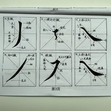 田英章毛筆楷書教學字帖 52筆劃 61獨體字 98例字 98偏旁 5幅作品 臺南出貨, 1個, 田英章毛筆楷書敎學字帖52個筆畵61獨體