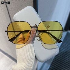 QRU 新款太陽鏡時尚多邊形防曬遮陽夏季防紫外線高級感墨鏡女