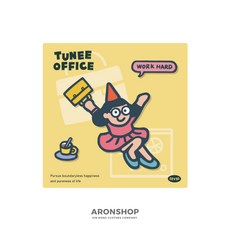ARONSHOP 辦公室系列立體造型冰箱貼, 磁鐵-辦公女孩