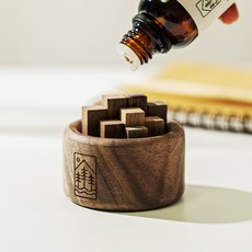 솔향가득 우드 디퓨저 편백오일 천연 아로마 오일 테라피, 1개, 10ml, 편백(타입02)