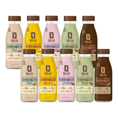 (꾸리미)단백질음료 5종(귀리+바나나+고구마+견과+카카오)각2개씩