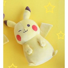 피카츄 일렉트릭 봉제인형, 윙크, 37cm, 1개