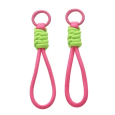 파라코드 꼰 우븐 키 체인 손목 로프 전화 케이스 분실 방지 스트랩 링 생존 도구 배낭 버클 12cm, 03 Color 05