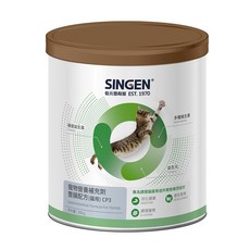 SINGEN 發育寶 整腸配方 CP3 貓用 寵物營養補充劑, 1個, 發育寶-CP3整腸配方 貓用200g
