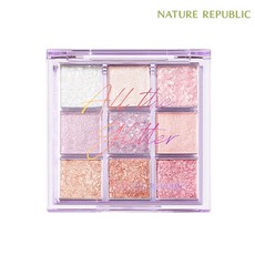 NATURE REPUBLIC 9色珠光眼影盤 5.9g, 1盒