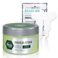 ItalWax Miraveda 巴西善後護理套組 柑橘磨砂 + 巴西套組, 1套