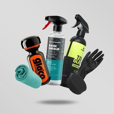 소프트99 유리 발수 코팅제 관리 세트 발수제 관리제 클리너 크리너 글라코, 01 유리발수 관리 세트, 1개, 500ml