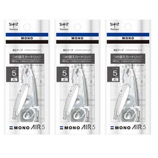 톰보우 모노 에어 펜 타입 수정 테이프, 리필, 3개