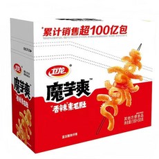 (원무역)(홍고추)중국정품 홍 청고추맛 웨이룽설곤약210g 매운마라맛 중국편의점간식 술안주, 1박스