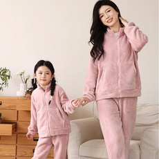 후리스 잠옷 극세사 수면 털 집업 가운 플리스 상하세트 자켓 여성 아동 주니어 키즈 여아 남아