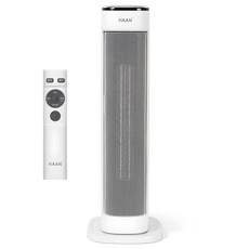 韓國 HAAN 低噪音PTC塔式遙控暖風機 電暖器, 白色, GF-FN2500