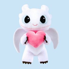 캐릭터 드래곤길들이기 라이트퓨리 스탠딩 하트 인형 30cm 애착, 1개, 혼합색상