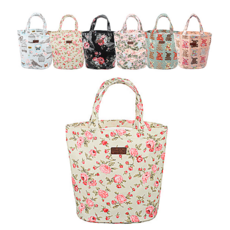 반짝이는일상 방수 물빠지는 목욕가방 수영가방 매쉬, 플라워그린