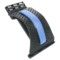 挺腰器 腰部伸展器 - 多功能脊椎伸展器，舒緩腰背，矯正體態，多檔調節，輕巧便攜, 藍色, 綠色, 紫色, 1個