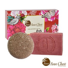 陳怡安洗髮餅60g 沐浴花草皂70g-共2入禮盒 (固體洗髮精), 1個, 何首烏