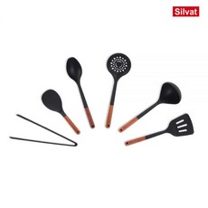 1+1 실바트 에브리데이 실리콘 조리도구 210332, 국자210332, 국자