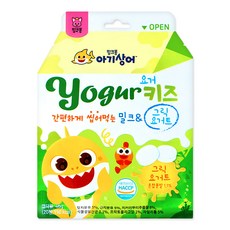 핑크퐁 아기상어 요거키즈 밀크&그릭요거트 캔디, 1개, 40g
