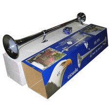 台灣製 空氣喇叭 氣動喇叭 AIR HORN 3尺 SK-970 船聲喇叭總成 37吋 半圓座 附喇叭開關