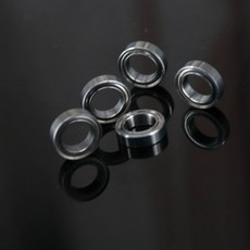 내구성 있는 낚시 밀폐 베어링 스테인레스 스틸 릴 액세서리 태클 6 가지 크기, 06 4x7x2mm