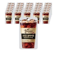 칸타타 아이스 파우치 블랙커피, 190ml, 300개