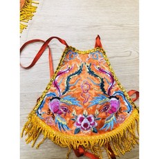 華誠 一尺三金身用 雙鳳 披肩 肚兜 天上聖母 媽祖 母娘 眾多女神用 神明衣, 1個, 1