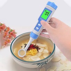 업소 염도 측정기 쿠킹 염분 양념장 나트륨 식당용, 염분 측정기, 1개