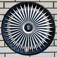 휠캡 커버 몰딩 자동차 휠하우스 바퀴, 팬텀 모델 2 실버블랙 4개 스냅온 장착, 1개