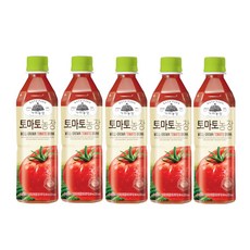 웅진 가야농장 토마토 주스, 500ml, 5개