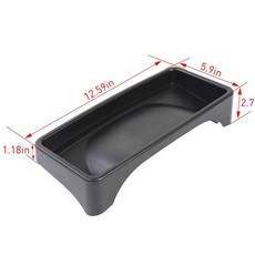 JK 대시보드 저장 정리함 트레이 휴대폰 선글라스 박스 컨테이너 2007-2010 지프 랭글러 JKU 언리미티드용 USA