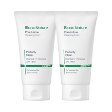 블랑네이처 여드름기능성 클렌징폼, 150ml, 2개 150ml, 2개