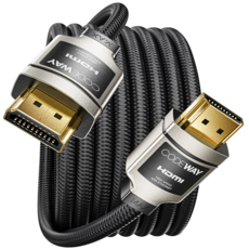 블랙파이 4중차폐 v2.1 HDMI 케이블 8K ULTRA HIGH SPEED, 5m, 1개