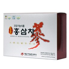 대동고려삼 부모님 명절 건강 선물세트 불로건 홍삼차 100포, 1