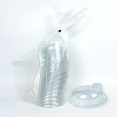 완자스토어 돔형 투명컵뚜껑 50P 2개 리드뚜껑