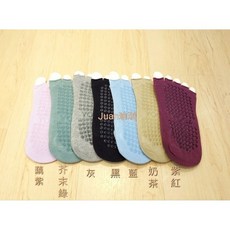 人字車交叉綁帶同色半指五指瑜珈襪