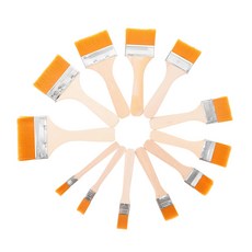 백붓 세트 1호~12호 다용도 빽붓 막붓 페인트붓 청소붓 평붓 넙적붓 브러쉬, 1개