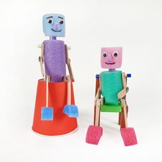 [아트짱] 창작 관절 인형 만들기 / 패키지 DIY 세트 창작 교구 수업, 3인용, 1개