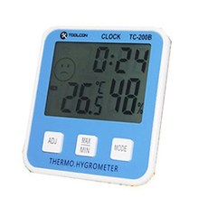 디지털온습도계 툴콘 온도계 체감온도측정기 습도계 TC200B TC200B 디지털온습도계 체감온도측정기 bok+694Qp